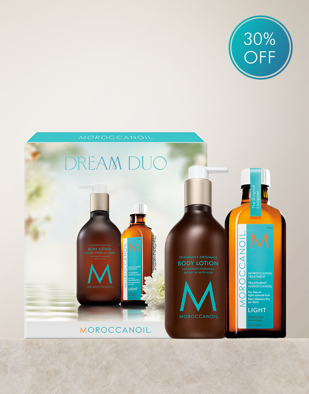 Dream Duo Hair & Body Set - Light (Worth £61.45)