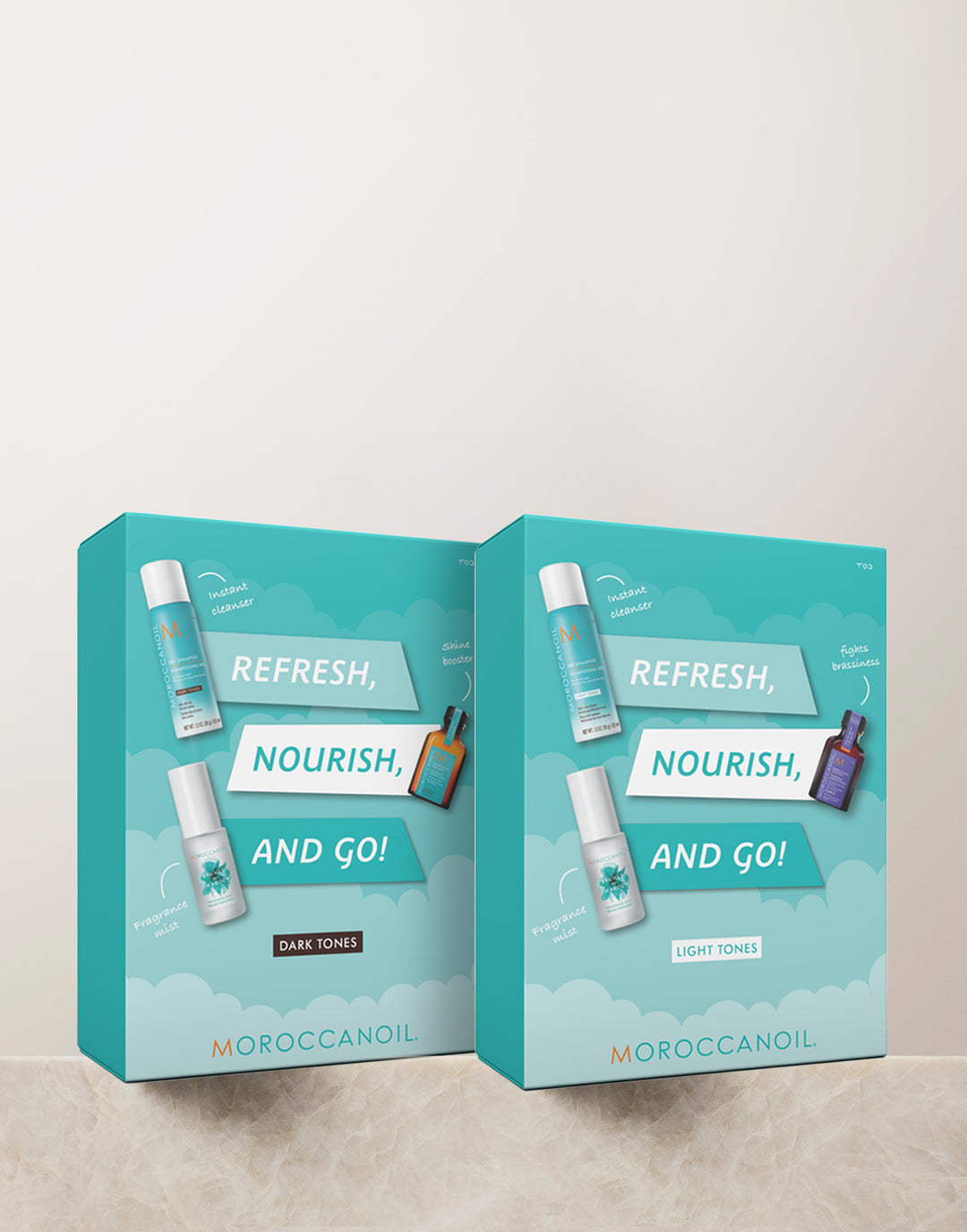Refresh, Nourish, and Go! (Dark Tones)