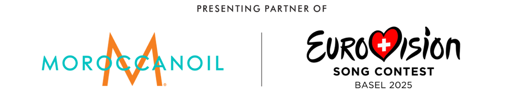 Moroccanoil. Presenting Partner of Eurovision Song Contest. Basel 2025