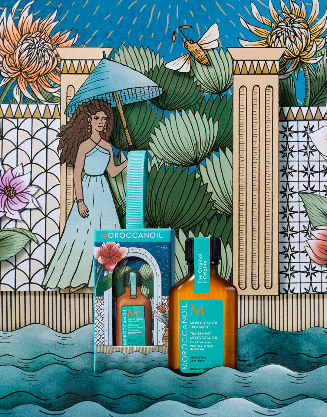 Moroccanoil Treatment Hair Oil Holiday Ornament 2024