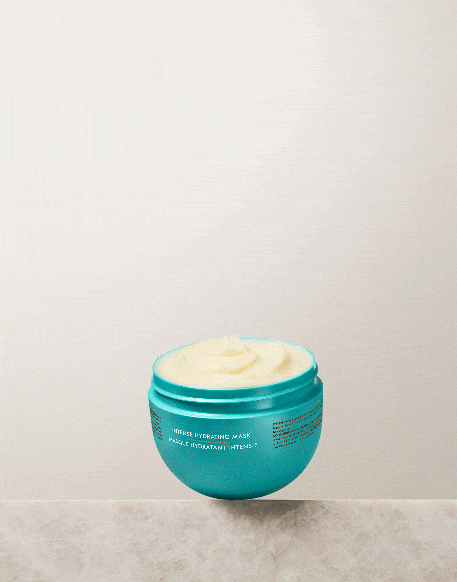 Moroccanoil hair mask timing infographic 5-7 minutes
