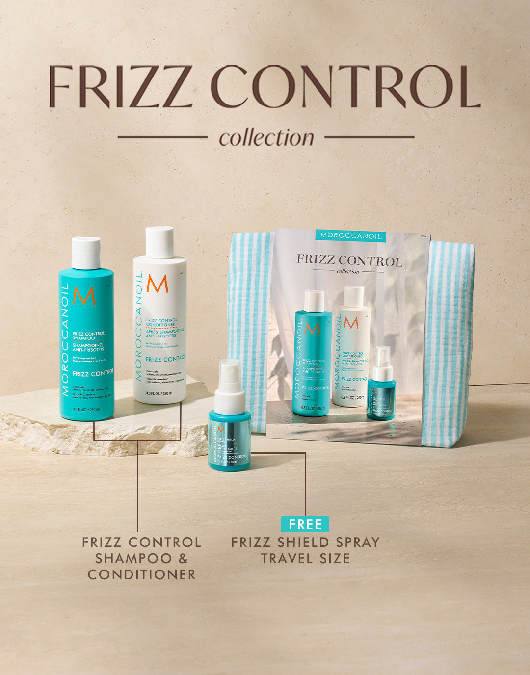 Spring Frizz Control Set - Moroccanoil UK