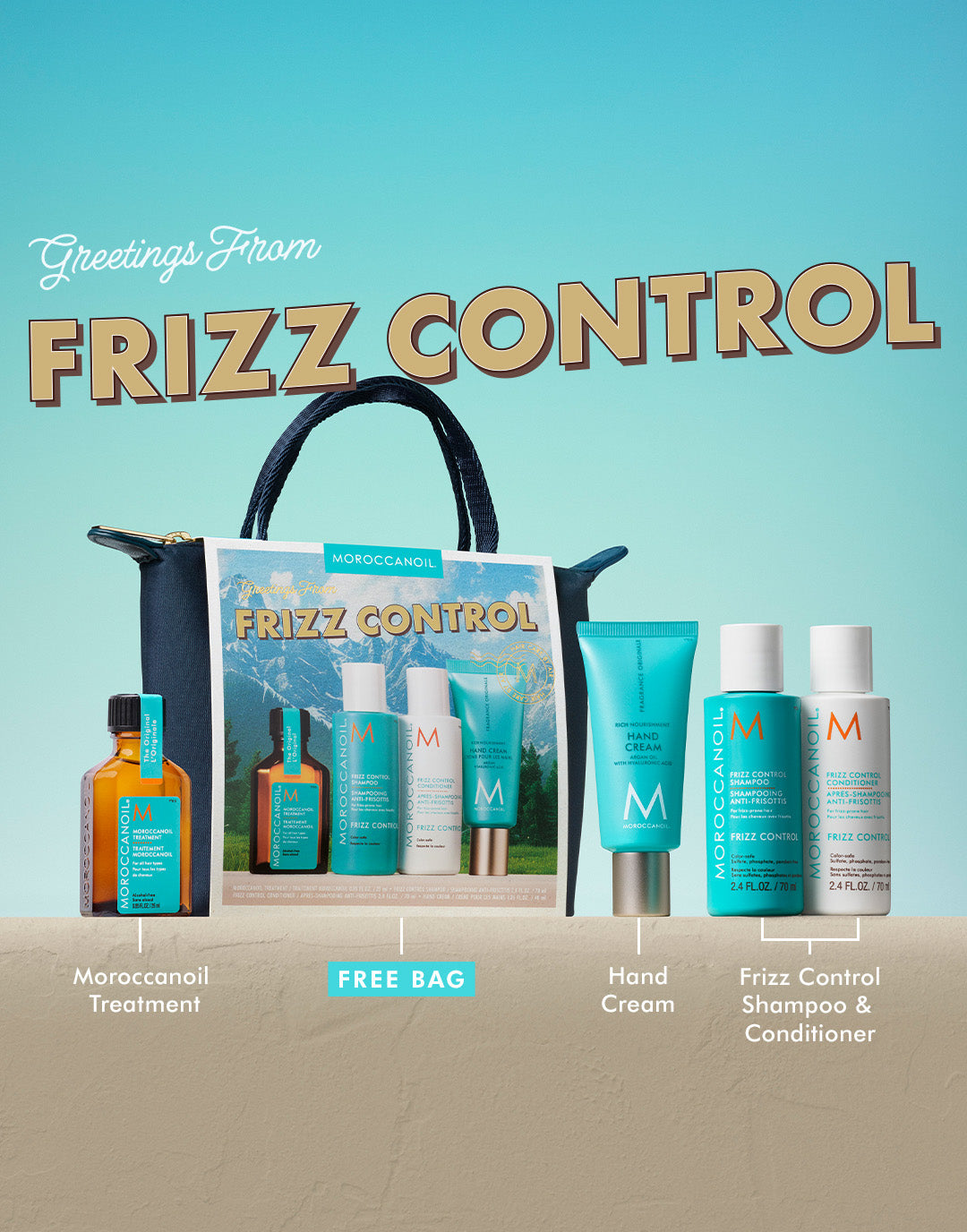 Frizz Travel Set - Moroccanoil UK
