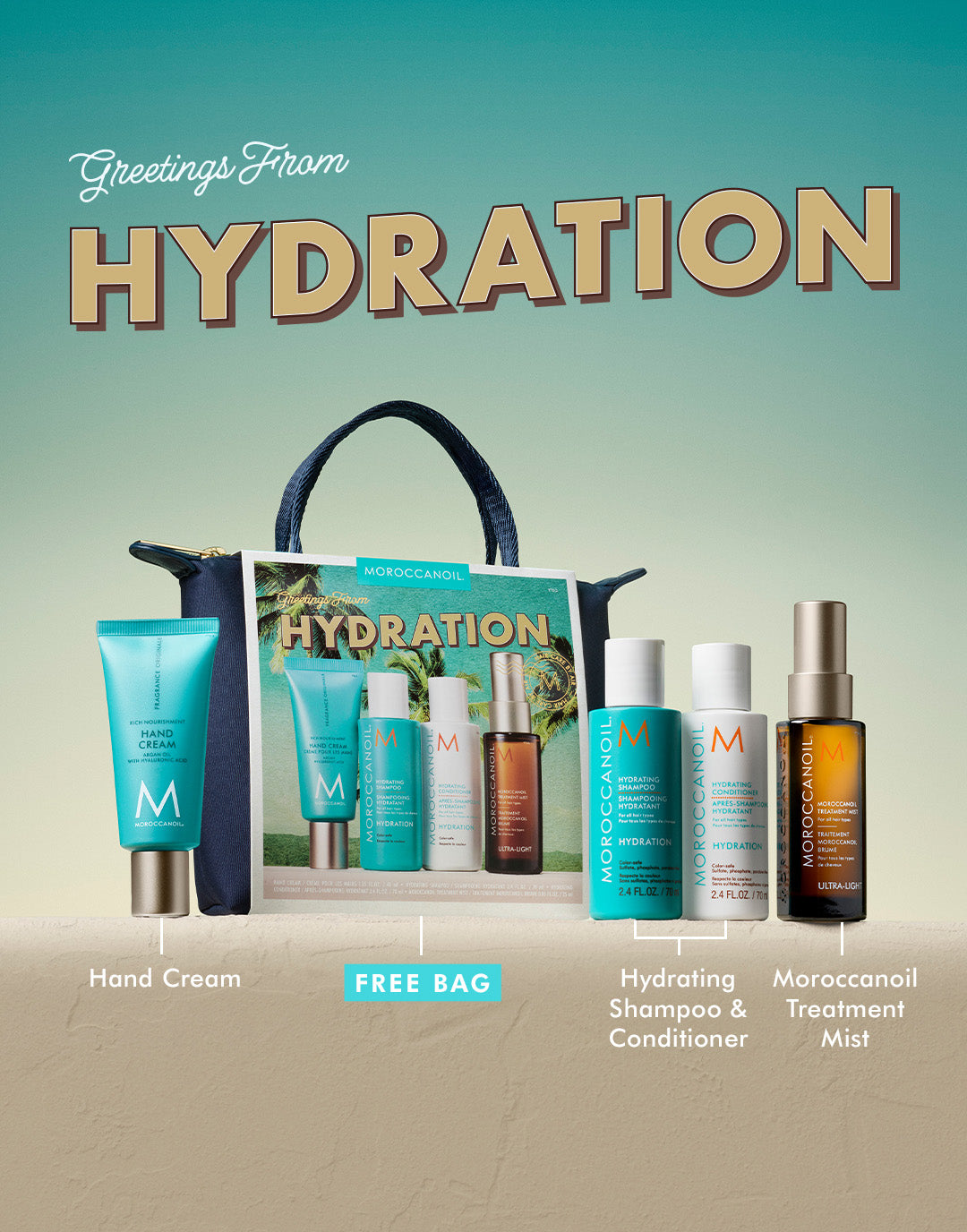 Hydration Travel Set - Moroccanoil UK
