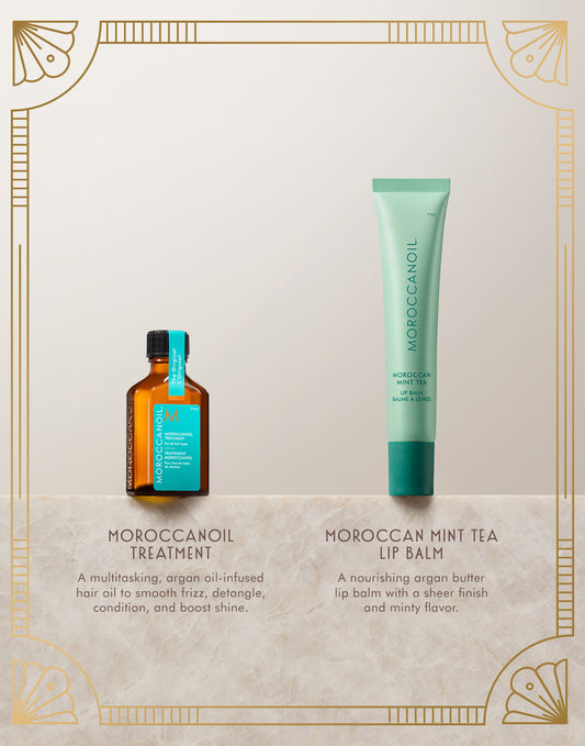 The Shine Suite: Moroccan Mint Tea Lip Balm Gift Set