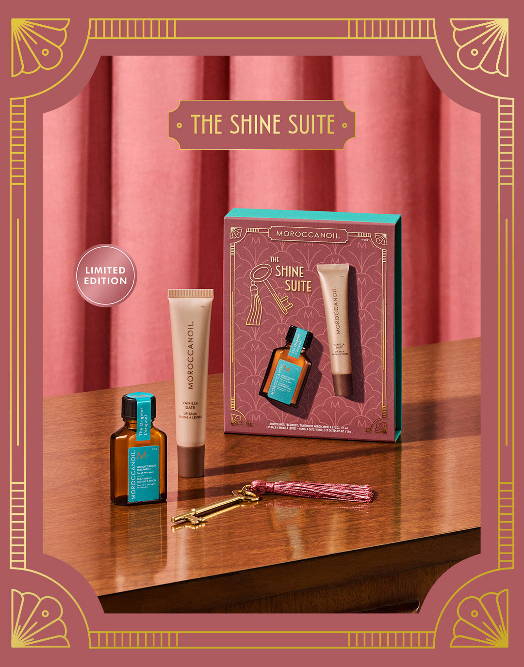 The Shine Suite: Vanilla Date Tinted Lip Balm Gift Set