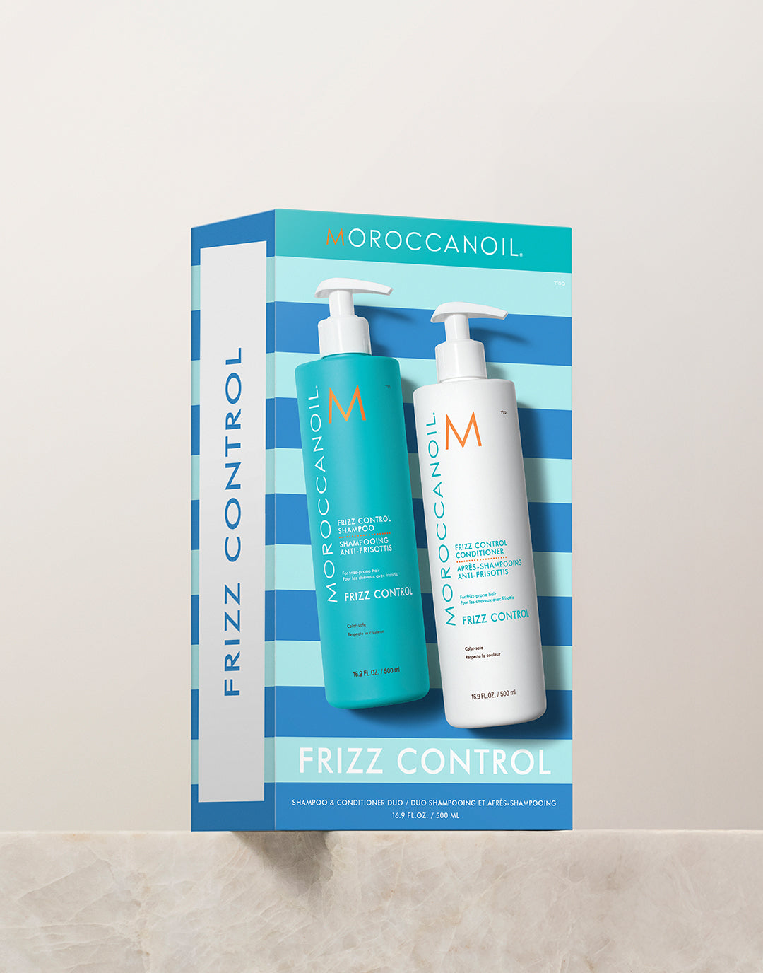 Frizz Control Shampoo & Conditioner Duo (Worth £86) - Moroccanoil UK