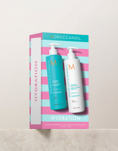 Hydration Shampoo & Conditioner Duo (Worth £82) - Moroccanoil UK