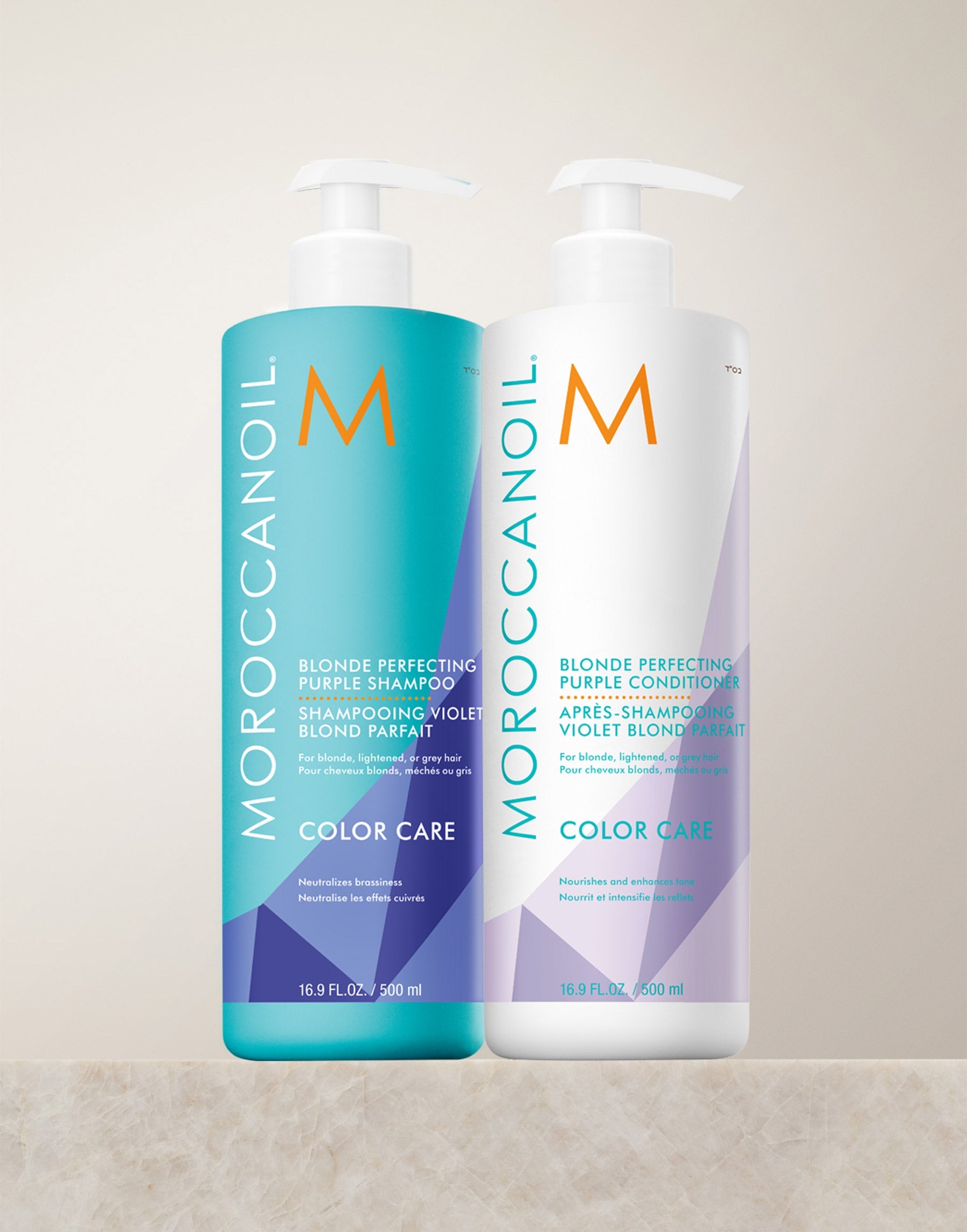 Blonde Perfecting Purple Shampoo & Conditioner Duo (Worth £83)