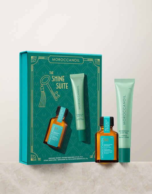 The Shine Suite: Moroccan Mint Tea Lip Balm Gift Set